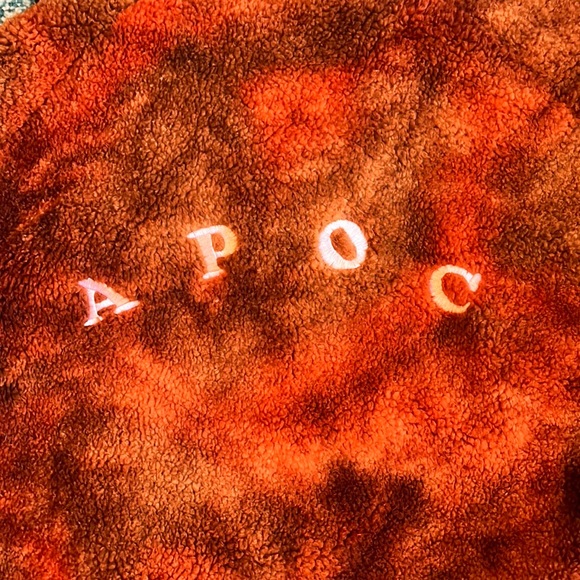 Men’s oversized fleece jacket - Picture 3 of 5